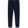 Boy Warm Pants, Navy - Pants - 1 - thumbnail