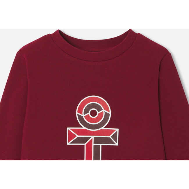 Boy Sweatshirt, Terracotta - Sweatshirts - 3