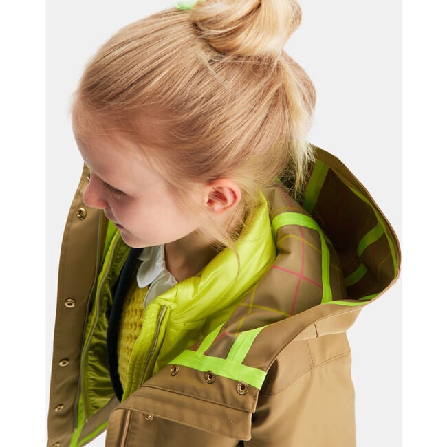 Girl 3-in-1 Parka, Sand - Jackets - 8