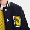 Child Varsity Jacket, Navy - Jackets - 7