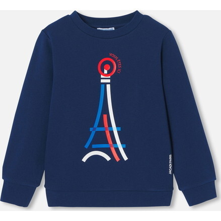 Boy Sweatshirt, Navy Blue