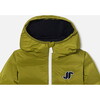 Boy Hooded Jacket, Khaki - Jackets - 3