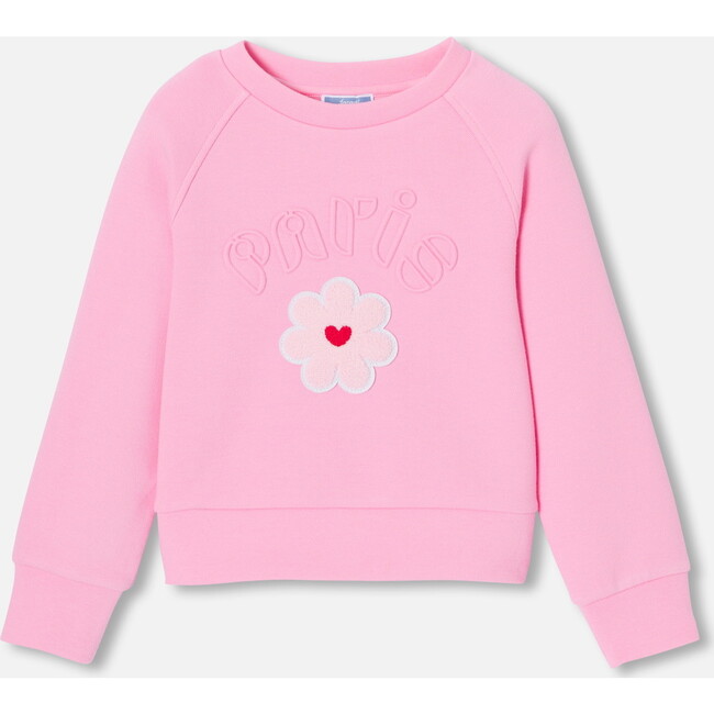 Girl Sweatshirt, Soft Pink