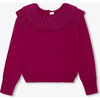 Girl Sweater, Cherry - Sweaters - 1 - thumbnail