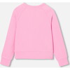 Girl Sweatshirt, Soft Pink - Sweatshirts - 2