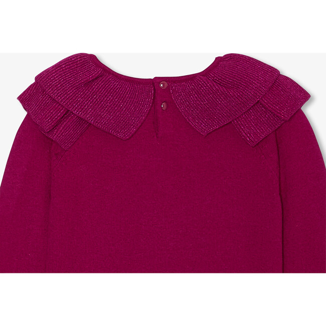 Girl Sweater, Cherry - Sweaters - 3