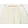 Girl Tulle Skir,t White/Gold - Skirts - 3