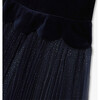 Girl Long Dress, Navy - Dresses - 5