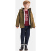 Boy 3-in-1 Parka, Clay - Jackets - 8