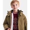 Boy 3-in-1 Parka, Clay - Jackets - 9