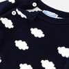 Baby Set in Jersey Knit, Navy/Cream - Mixed Apparel Set - 4