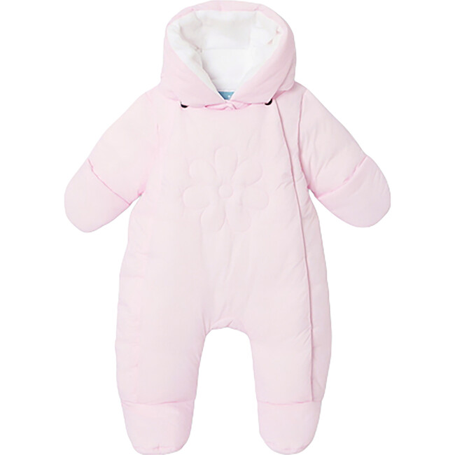 Baby Girl Snowsuit, Powder Pink