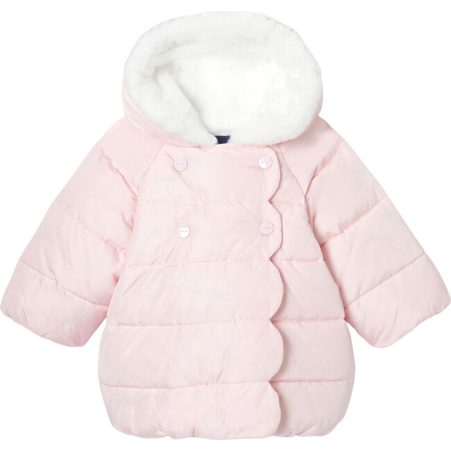 Image of Baby Girl Padded Jacket, Powder Pink