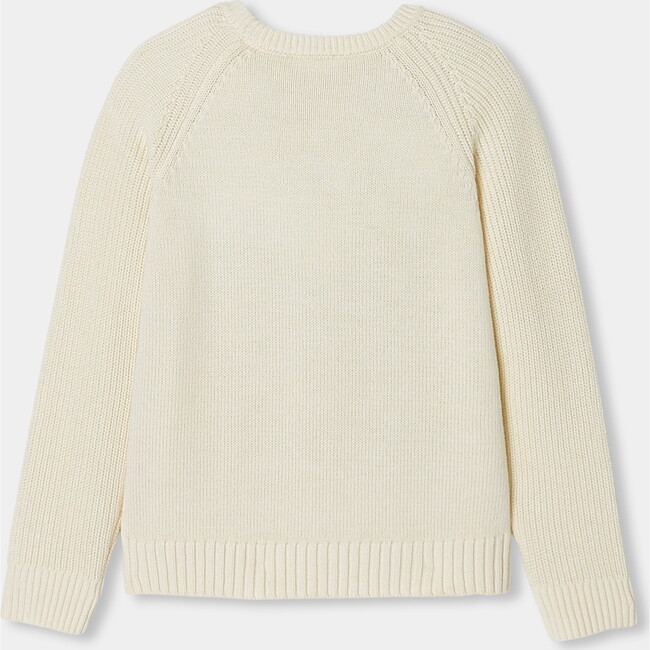 Boy Sweater, Soft White - Sweaters - 2