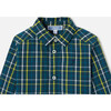 Baby Boy Plaid Shirt, Navy/Multicolour - Shirts - 5