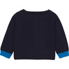 Baby Boy Jersey Cardigan, Navy/Multicolour - Cardigans - 2