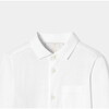 Boy Shirt in Mercerised Cotton, White - Shirts - 3