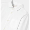 Boy Shirt in Mercerised Cotton, White - Shirts - 4