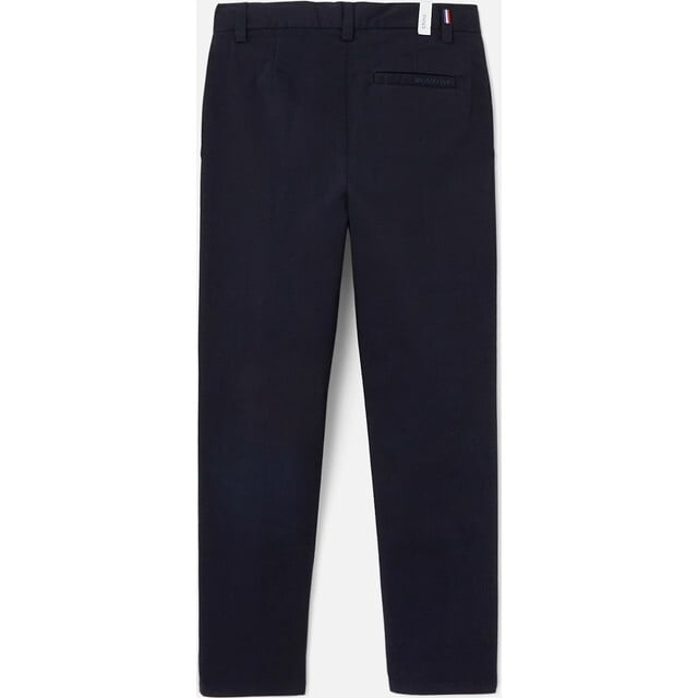 Boy Slack Pants, Navy - Pants - 6