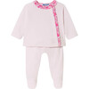 Baby Girl Comfort Set, Pale Pink - Mixed Apparel Set - 1 - thumbnail