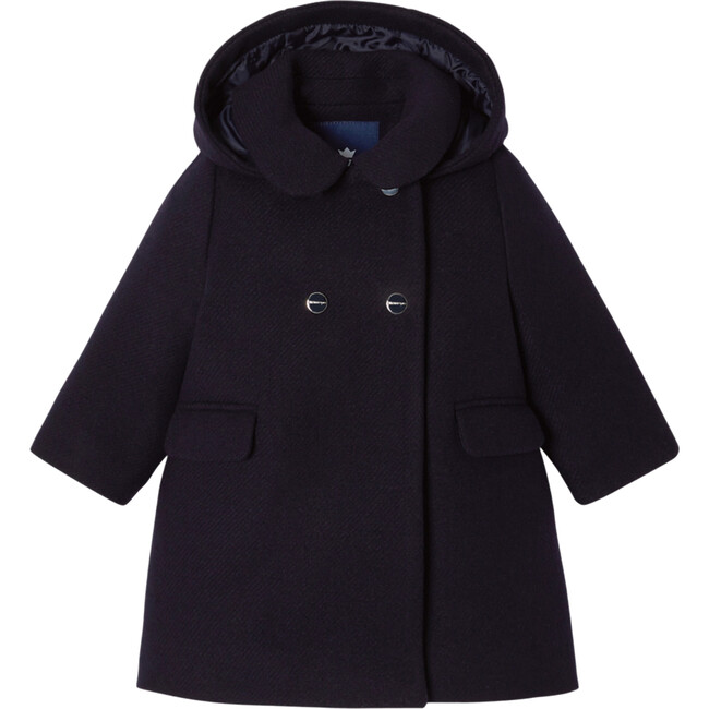 Baby Girl Coat, Navy