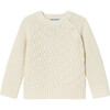 Baby Boy Sweater, Soft white - Sweaters - 1 - thumbnail