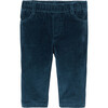 Baby Boy Corduroy Pants, Ink blue - Pants - 1 - thumbnail