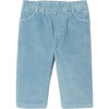 Baby Boy Corduroy Pants, Aqua - Pants - 1 - thumbnail