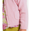 Baby Girl Cardigan, Heather Pink - Cardigans - 4