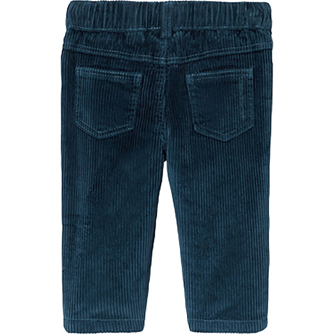 Baby Boy Corduroy Pants, Ink blue - Pants - 2