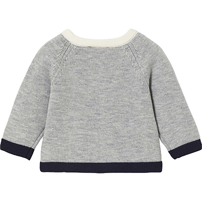 Baby Boy Cardigan, Grey/Multicolour - Cardigans - 2