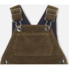 Baby Boy Corduroy Overalls, Bronze - Rompers - 4