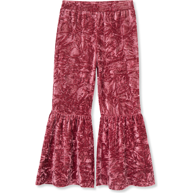 Crushed Velour Pant, Rose