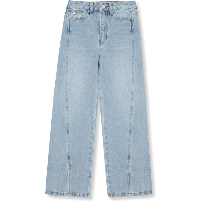 Slit Front Jeans, Indigo