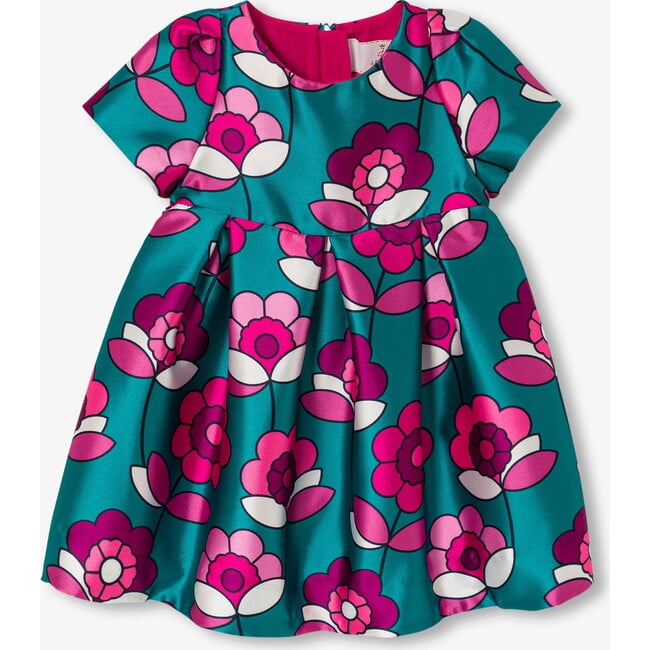 Baby Dress, Blue/Multicolour