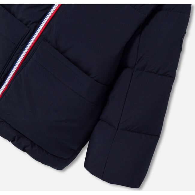 Boy Padded Jacket, Navy - Jackets - 3