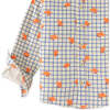 Boys Fox Grid Print Shirt, Multi - Button Downs - 4