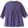 Baby Girls Floral Dress With Contrast Smocking Details, Multi - Dresses - 2