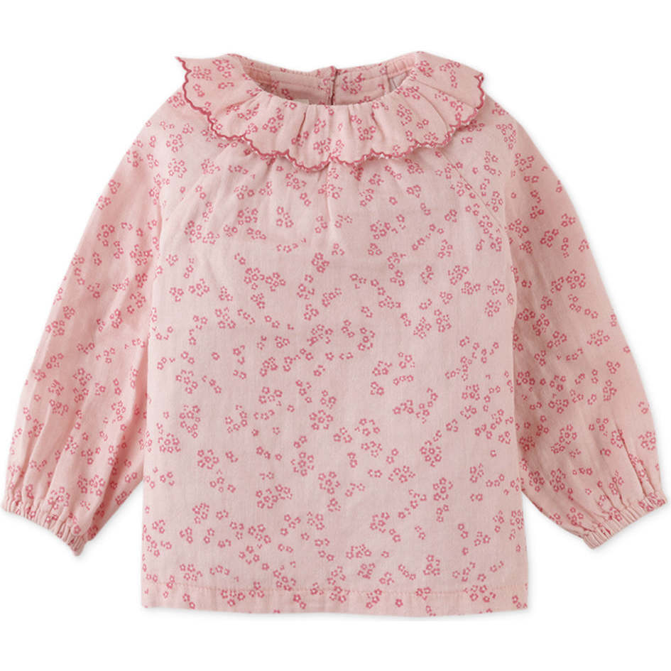 トップス JILTU petit frill blouse pink RUFFLED BLOUSE - Mid-pink | ZARA United States