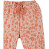 Baby Girls Animal Skin Print On Wadded Pants, Multi - Pants - 3