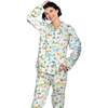 Women's Trunks Up Long PJ Set - Pajamas - 3