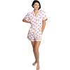 Women's Reindeer Red Short PJ Set - Pajamas - 2