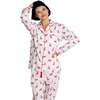 Women's Reindeer Red Long PJ Set - Pajamas - 4