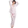 Women's Reindeer Red Long PJ Set - Pajamas - 5