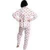 Women's Reindeer Red Long PJ Set - Pajamas - 7