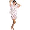 Women's Reindeer Red Short PJ Set - Pajamas - 5