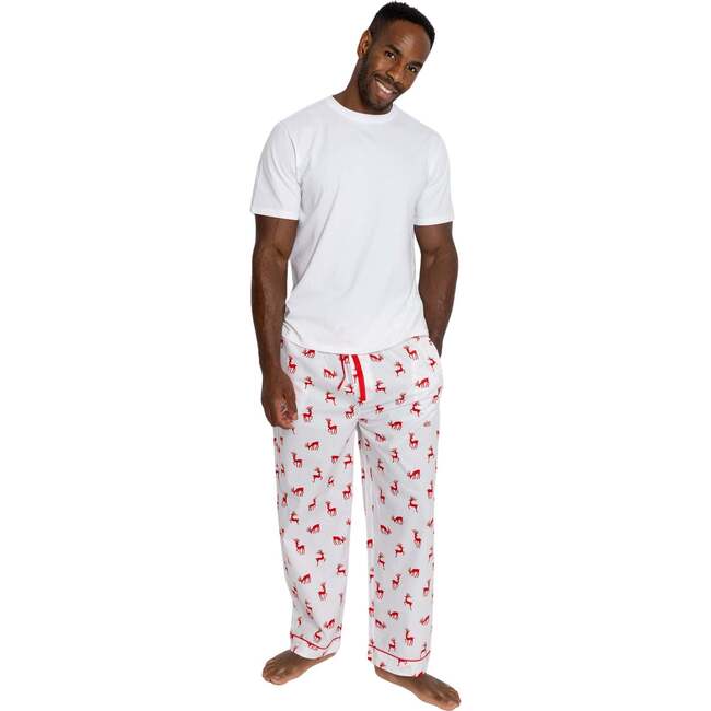 Men's Reindeer Red PJ Pants - Pajamas - 2