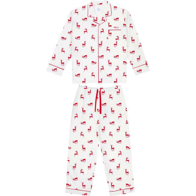 Men's Reindeer Red Long PJ Set