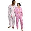 Women's Reindeer Pink Long PJ Set - Pajamas - 7