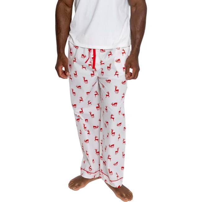 Men's Reindeer Red PJ Pants - Pajamas - 3